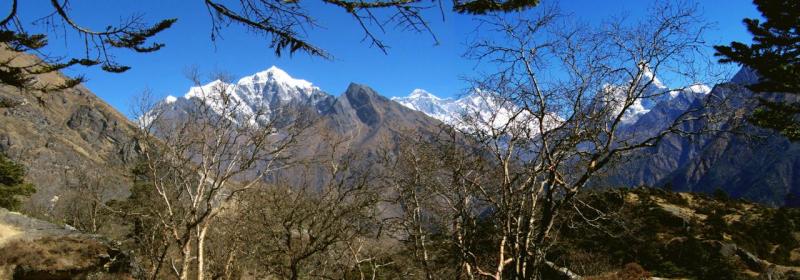 Syangboche sur la route de l'Everest