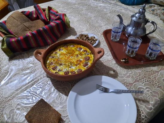 Un bon tajine aux oeufs...