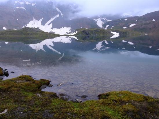 Sur la rive S du lac Rosset