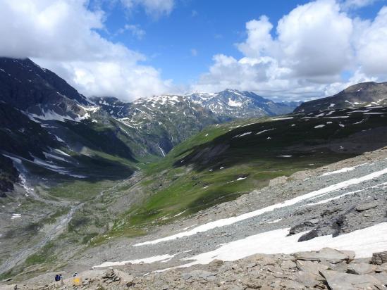 Au-delà du vallon de la Doire de Valgrisenche, Becca du Lac et Ruitor