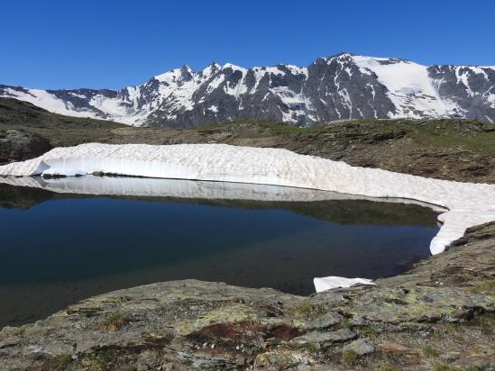 Lac Saint-Martin (Glacier de Glairetta, Grande et Petite Sassière, Plate des Chamois)