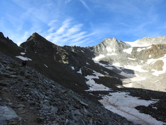 A l'approche du col Fenêtre