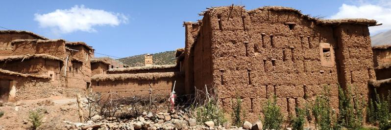 Les maisons en pisé de R'Bat