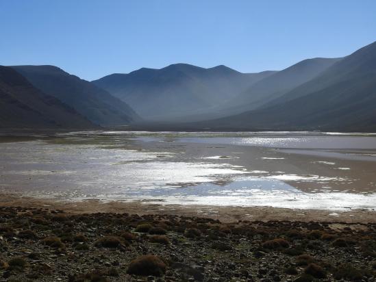 Le lac d'Izoughar, une année avec...