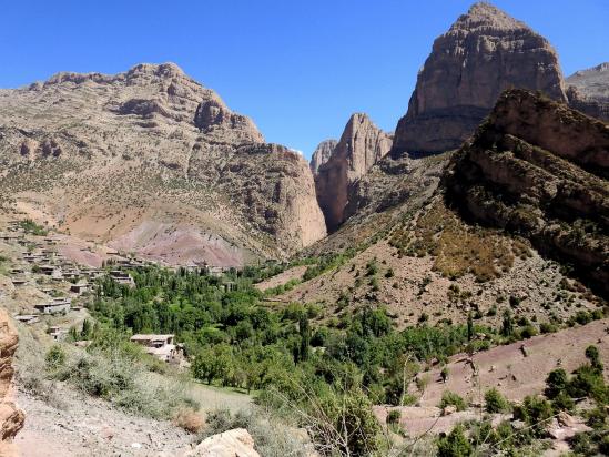 Au creux du cirque de Taghia