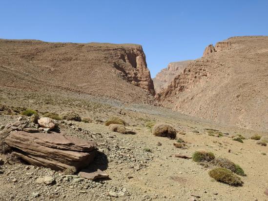 La 3ème entrée du canyon de Taghia