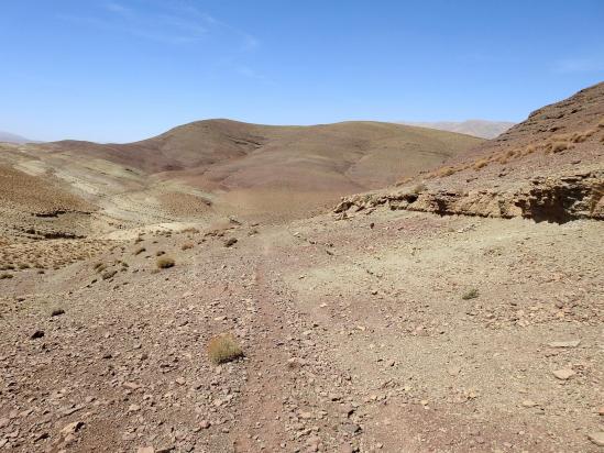 Traversée des hauts plateaux entre Imejdag et Arg Mzzen