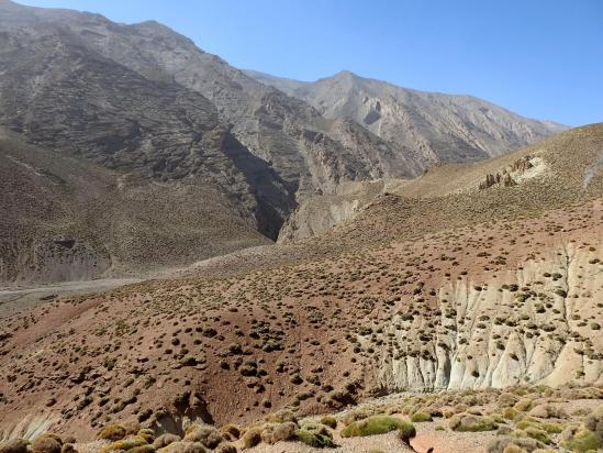 A hauteur de la vallée de l'asif Oulilimt