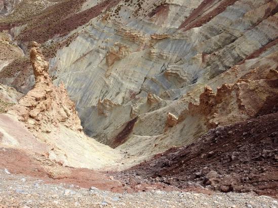 Au-dessus des effondrements orientaux du plateau de Tarkeddit