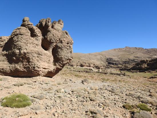 Traversée du lapiaz aux azibs n'Wandras