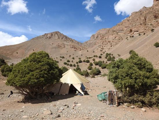 Bivouac à Idroumamène