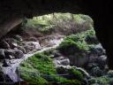 Entrée de la grotte de Lombrives