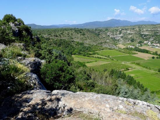 Au belvédère sur Chassagnes