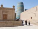 Khiva (la citadelle Koukhna Ark et le Kaltar minar)