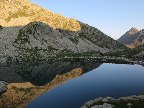 Au départ du lac de l'Escaleta