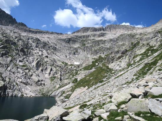 Descente du val de Molieres (estanhot de Molieres)