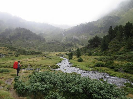 Traversée des tourbières de la Ribera de Pilas