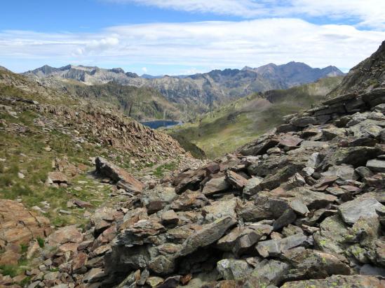 Franchissement du Coll de Certascan (Estany de Certascan, Montcalm, Verdaguer et Pique d'Estat